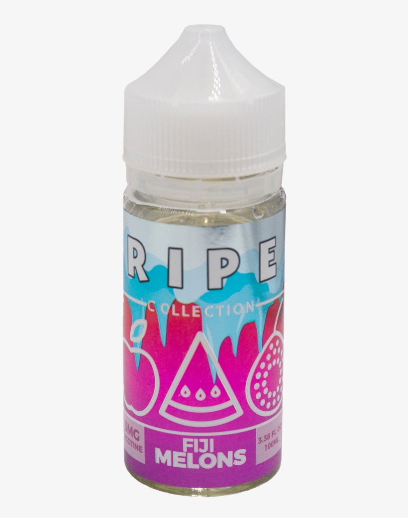 Fiji Melons On Ice By Vape100 Ripe Collection On Ice - Electronic Cigarette Aerosol And Liquid, transparent png download
