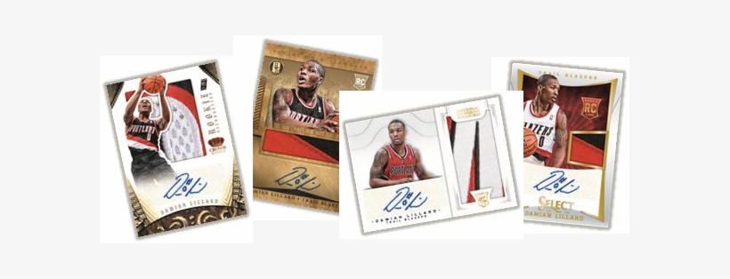 Damian Lillard - Damian Lillard 2012-13 National Treasures Auto Patch, transparent png download