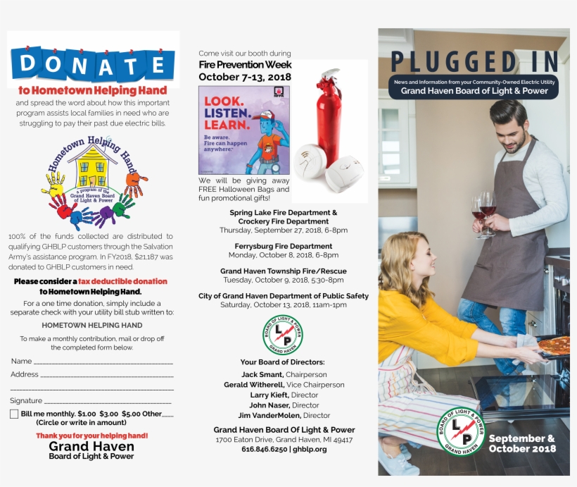 Plugged In September October - Grand Haven, transparent png download