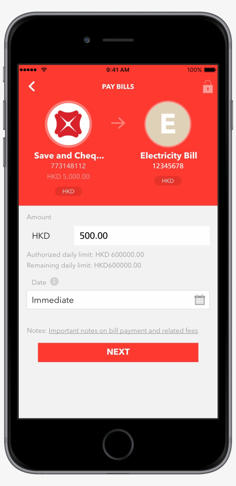 How To Make Bill Payment And Fund Transfer With Dbs - Iphone, transparent png download