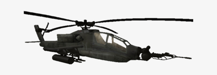 Apache Close-up - Helicopter Rotor, transparent png download