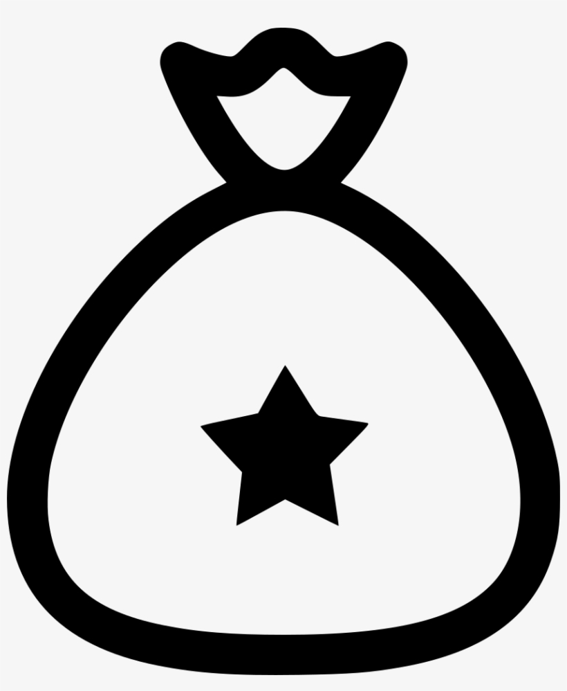 Santa Bag - - Circle, transparent png download