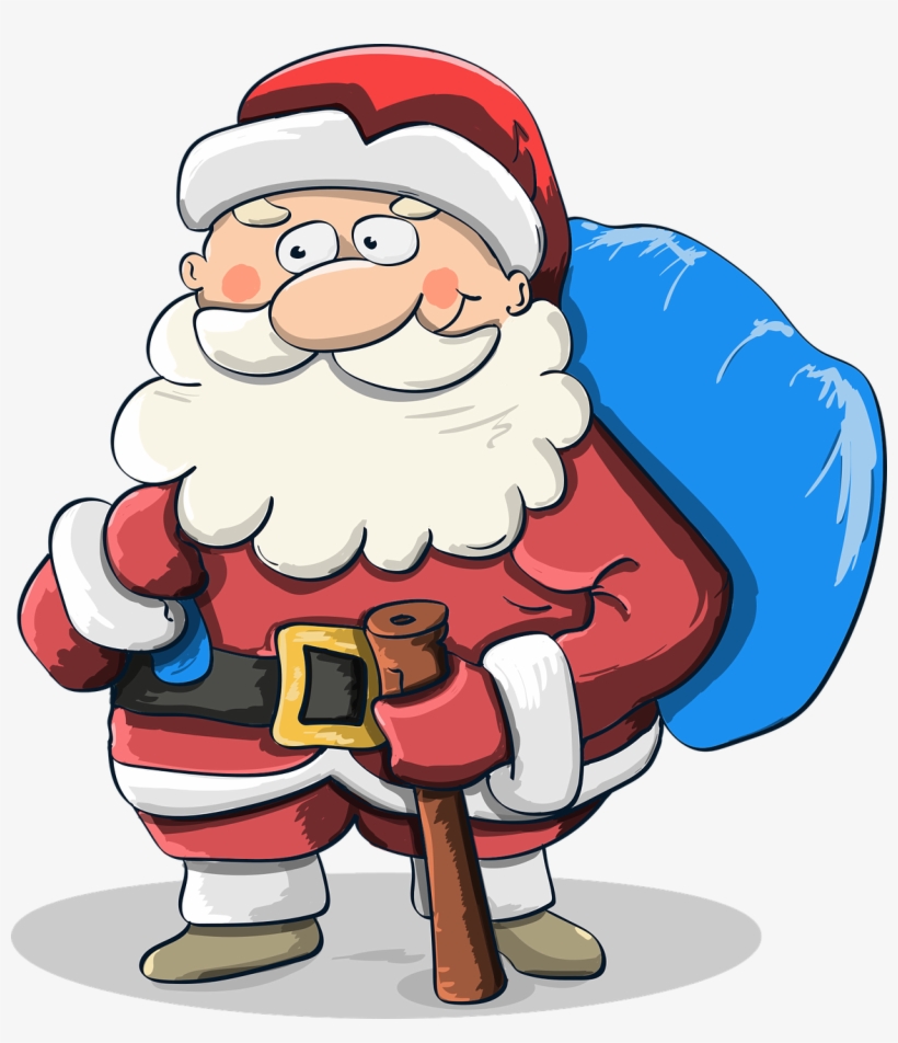 Santa - Santa Ông Già Noel, transparent png download