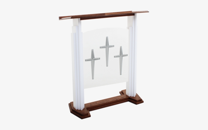 Wood With Acrylic Pulpit 701w Proclaimer - Pulpit, transparent png download