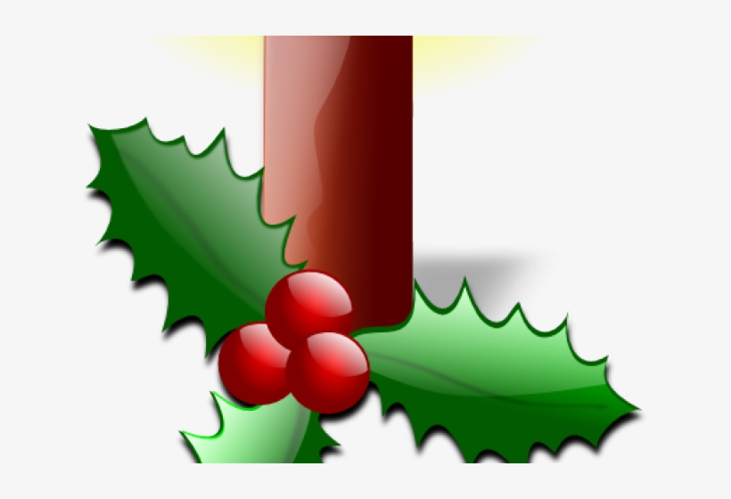 Christmas Candle Clipart - Clip Art Natal, transparent png download