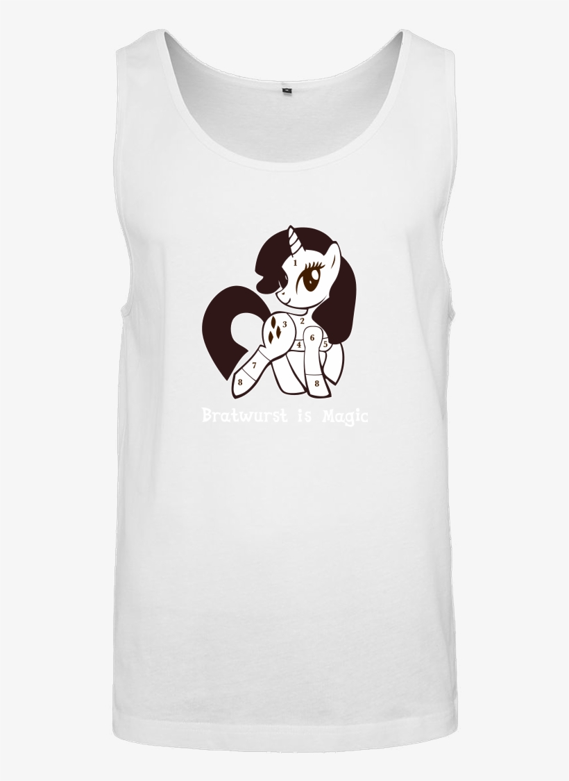 Bratwurst Is Magic T-shirt Tanktop Men White - Agility Bathroom Wall Hanger Hat Bag Key Adhesive Wood, transparent png download