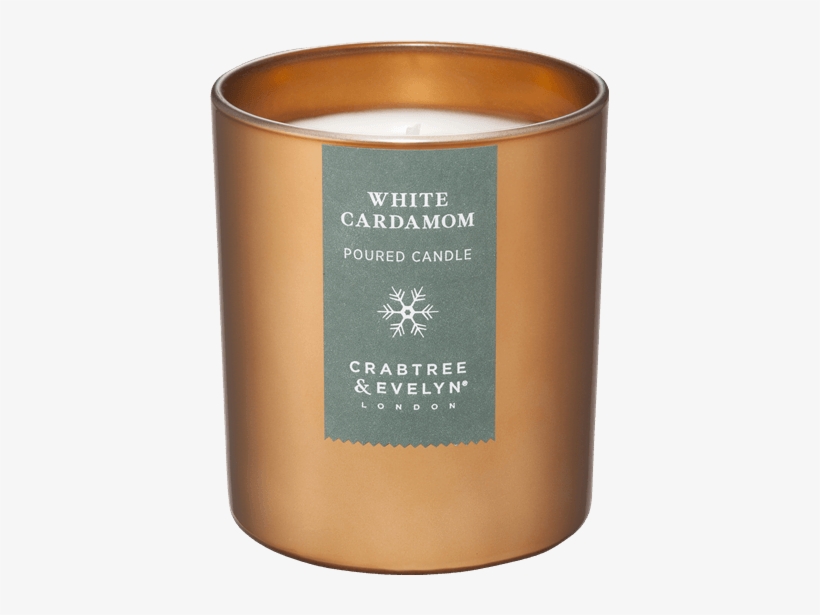 White Cardamom Poured Candle, transparent png download