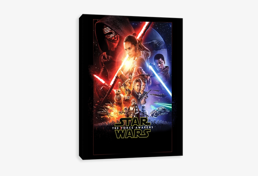 The Force Awakens - Minimal Movie Poster Design, transparent png download