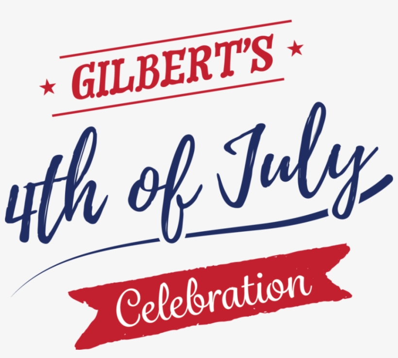 Gilbert's July 4th Celebration - 4th Of July Celebration Png, transparent png download