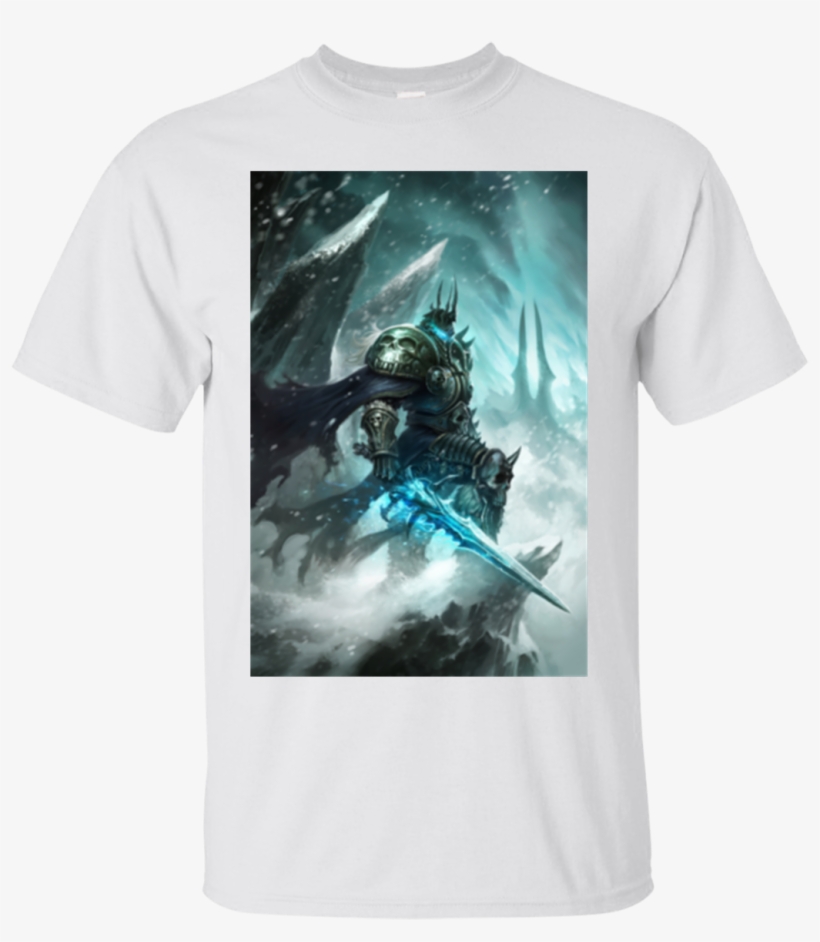 Gamer World Of Warcraft Wrath Of Lich King Shirts Hoodies - Lich King Vs Night King, transparent png download