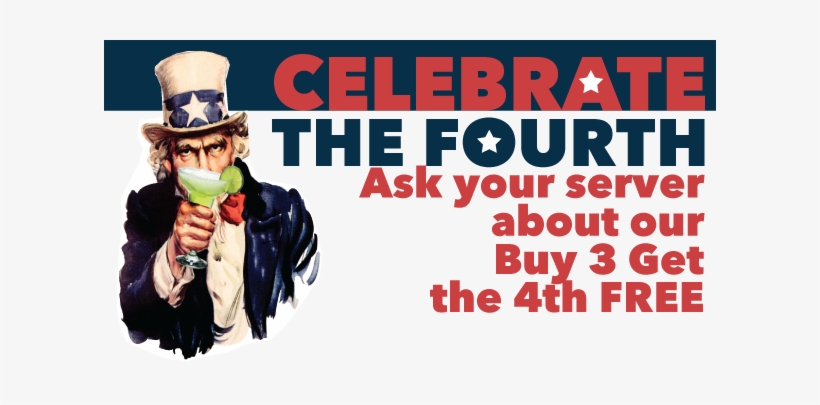 July 4th Flyer Hud - Uncle Sam I Want You Art 32x24 Poster Decor, transparent png download