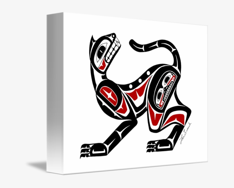 "cougar" By Lon French, Victoria // Symbols - Visual Arts By Indigenous Peoples Of The Americas, transparent png download