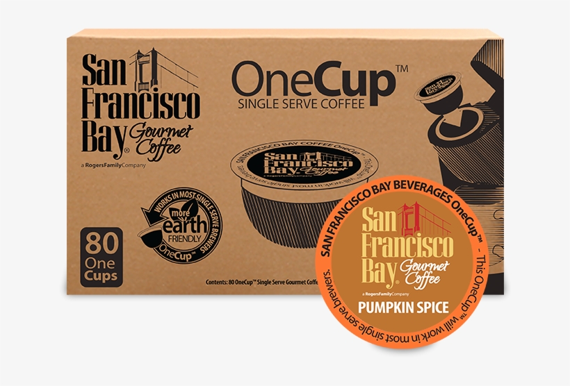 Pumpkin Spice, 80 Ct - San Francisco Bay Onecup French Roast 80 Count Single, transparent png download