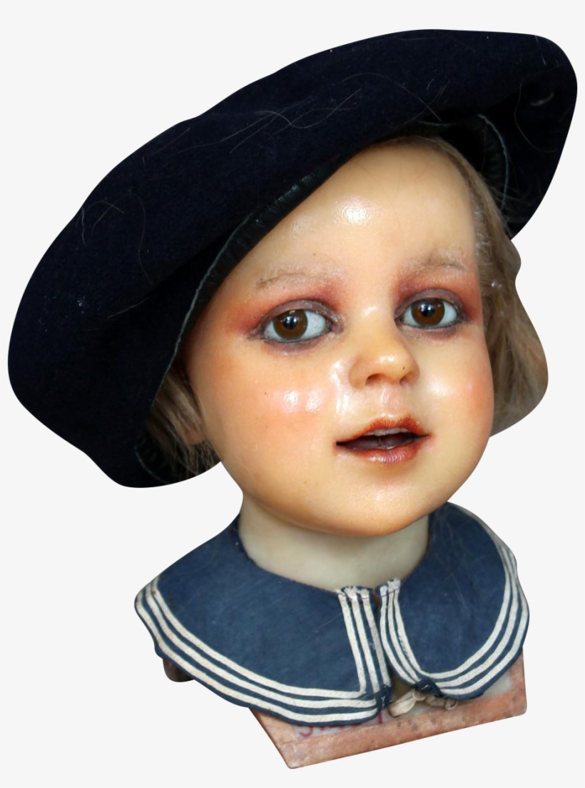 A Wonderful Life Size Wax Child Bust Mannequin Head - Mannequin, transparent png download