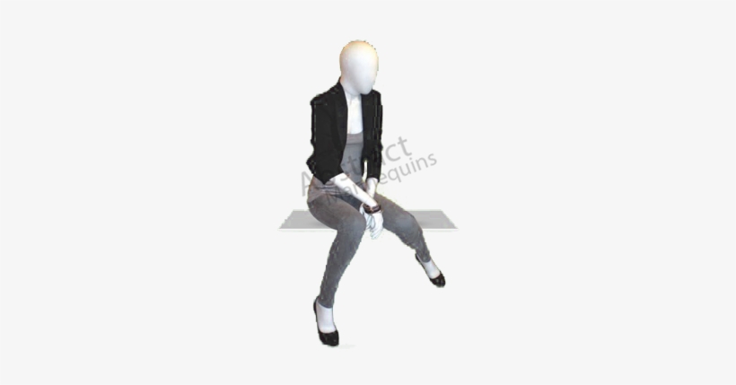 And Let's Try To Change The Way Mannequins Are Produced - Sitting, transparent png download