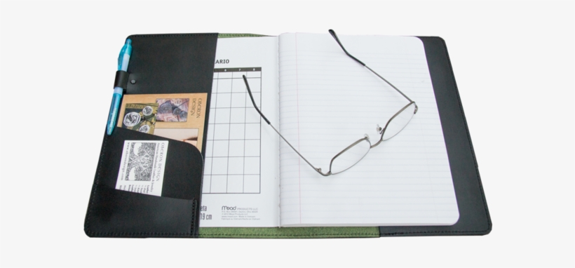 Leather Composition Notebook Cover - Composition Notebook Padfolio, transparent png download