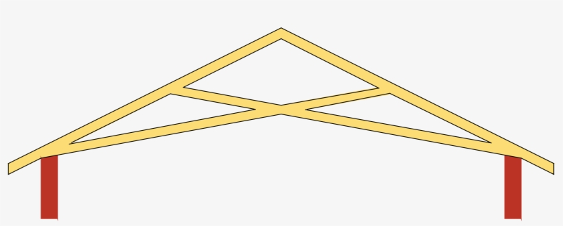 Scissors Truss 1 - Scissors Truss, transparent png download