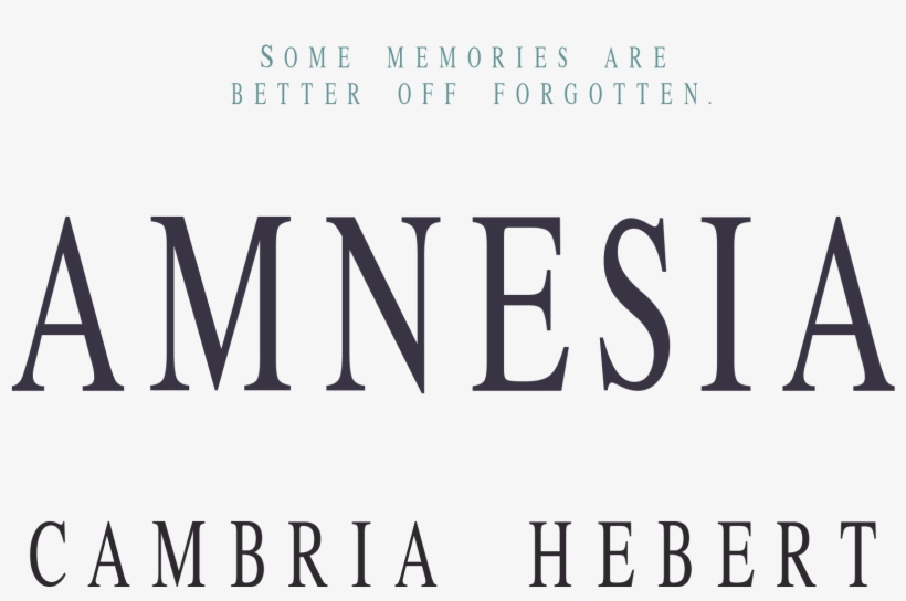 Title-amnesia - Amnesia Ebook, transparent png download