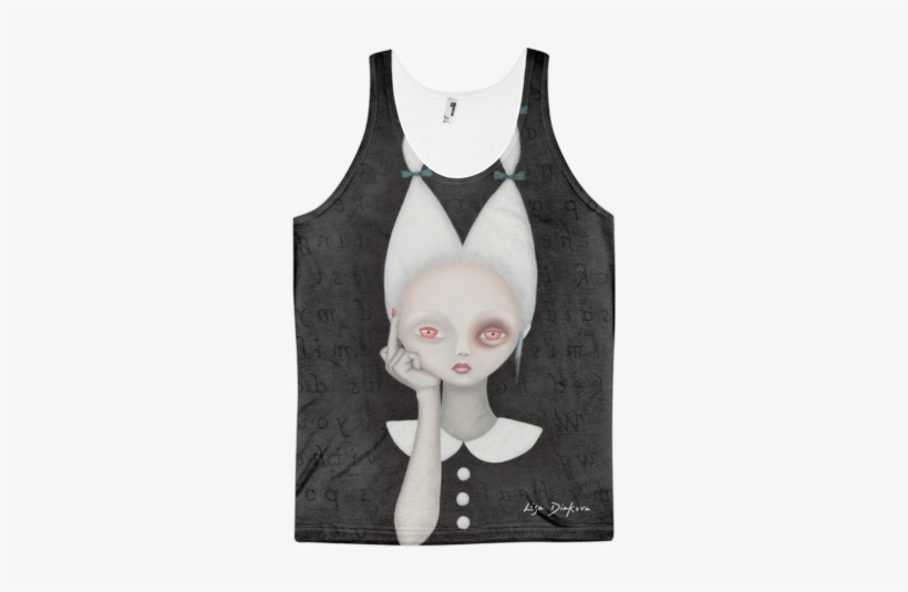 Silly Wabbit Unisex All Over Print Tank - Clothing, transparent png download