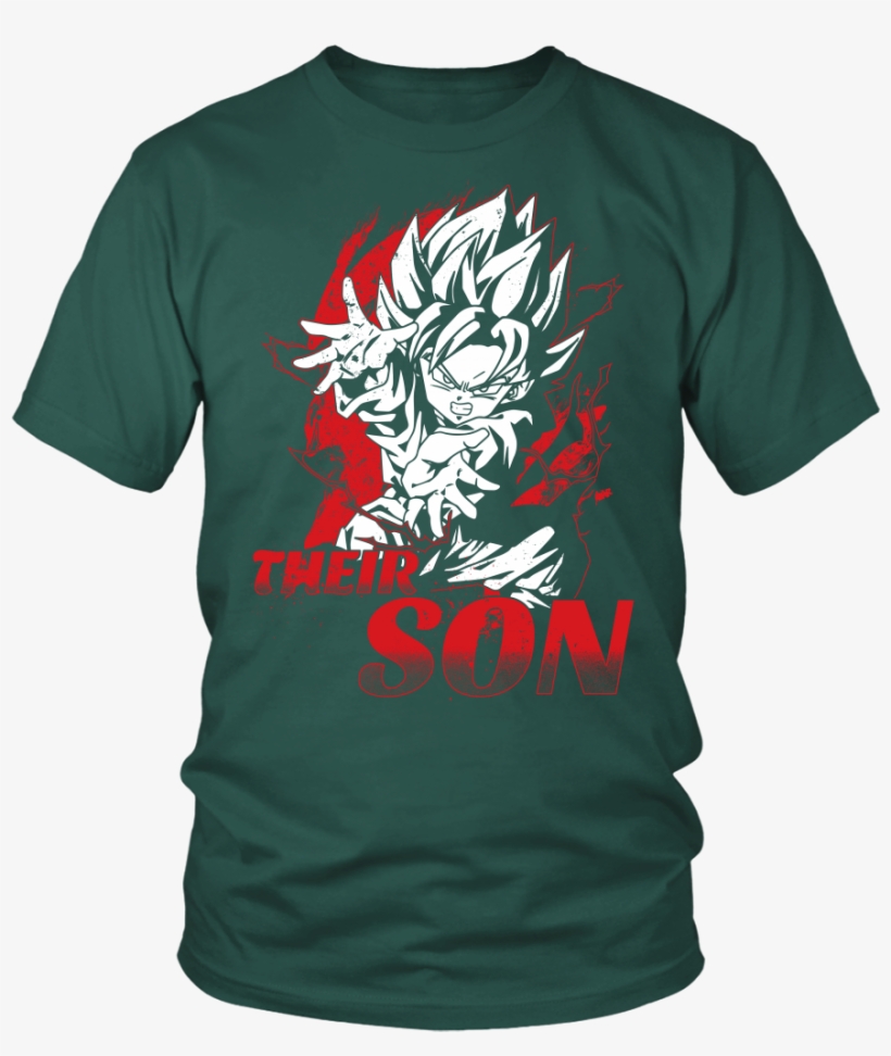 Super Saiyan Goten Son Men Short Sleeve T Shirt - Teezily Dragon Ball His Son - T-shirt Unisex, transparent png download
