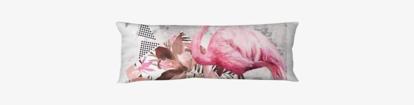 Watercolor Pink Bird - Watercolor Painting, transparent png download