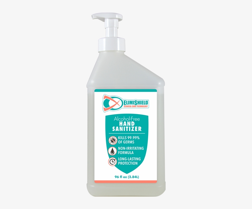 Elimishield Alcohol-free Hand Sanitizer - Elimishield Hand Sanitizer - Alcohol Free, Aloe Vera, transparent png download