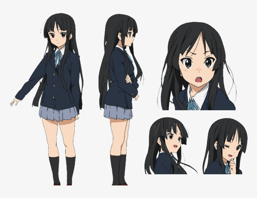 Mio Akiyama - K On 2, transparent png download