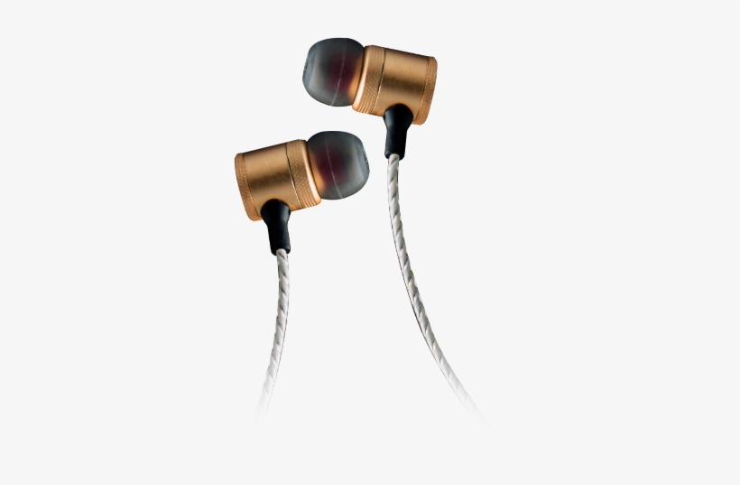 Classic Gold Color - Headphones, transparent png download