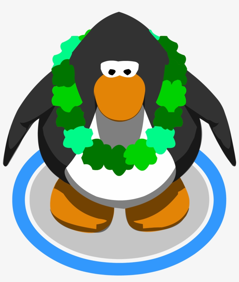 Green Lei Ig - Miss Piggy Club Penguin, transparent png download