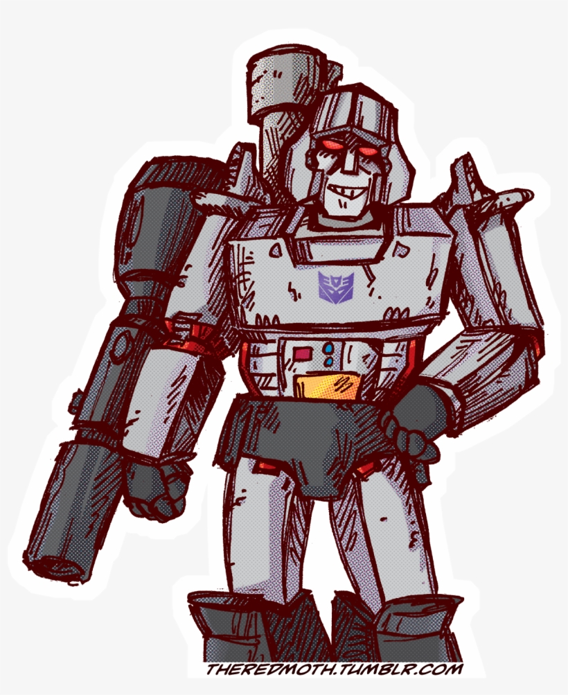 Bucket-headed Decepticon Leader Who Turns Into A Gun - Megatron, transparent png download