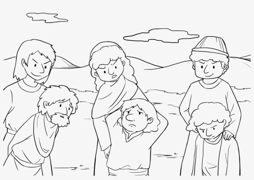 Bible Judaism Torah Religion Human - Line Art, transparent png download