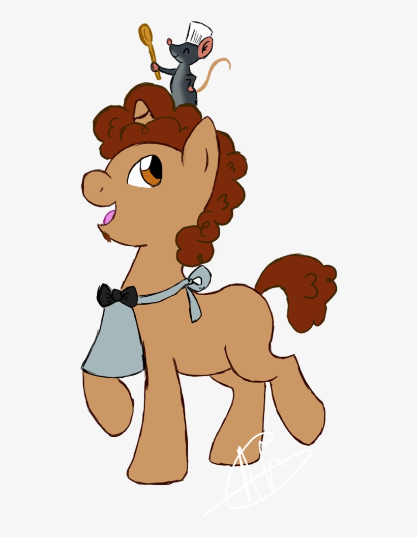 Redflamekitty44, Linguine, Pixar, Ponified, Ratatouille, - Ratatouille Mlp, transparent png download