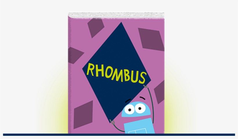 Rhombus Book Edit - Cartoon, transparent png download