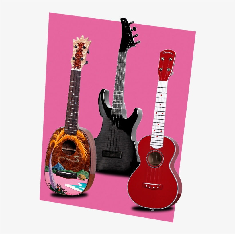 Custom Ukuleles - Custom Ukulele, transparent png download