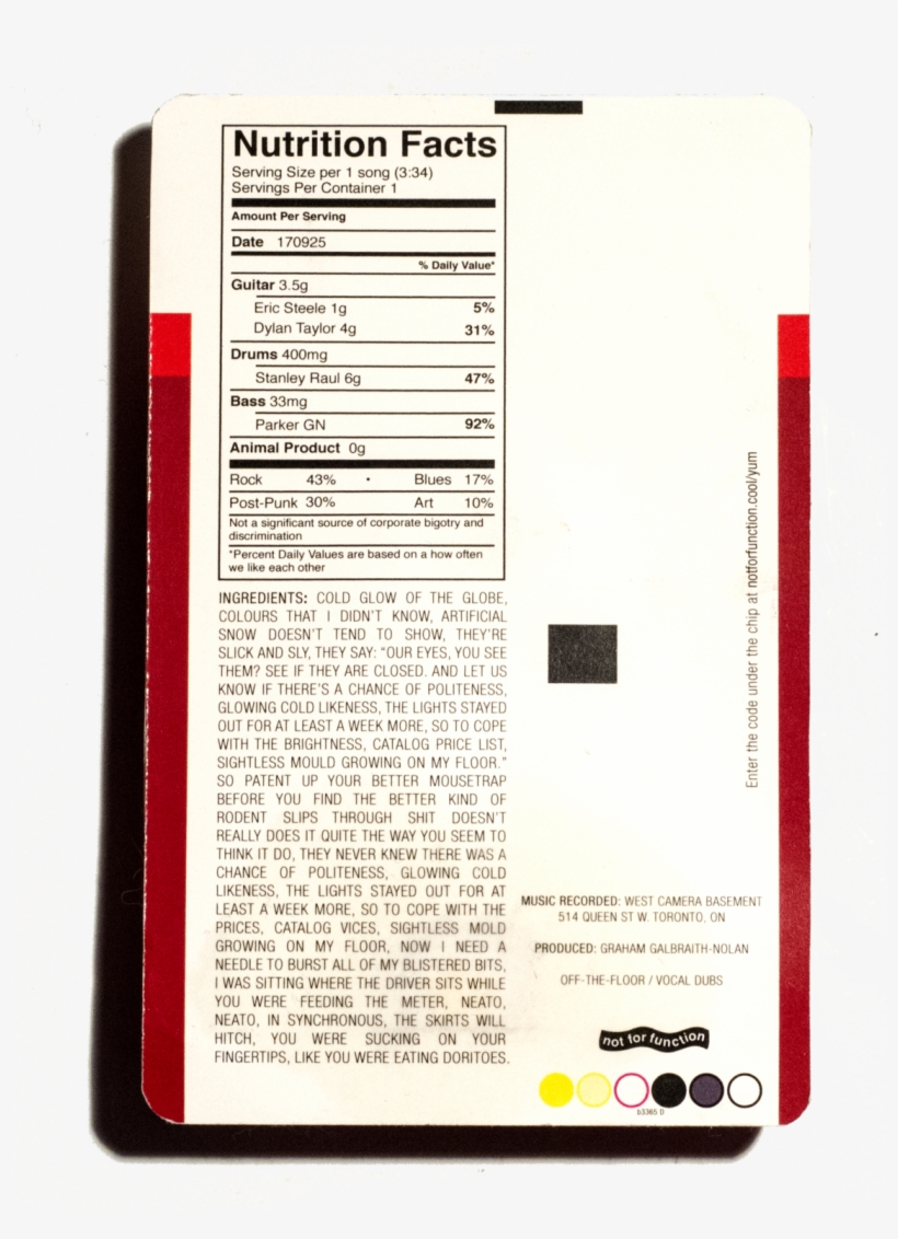 This Product Is Not For Function's Debut Single, Featuring - Carrot Cake Bread, 8oz [raw & Gluten Free], 8oz, transparent png download