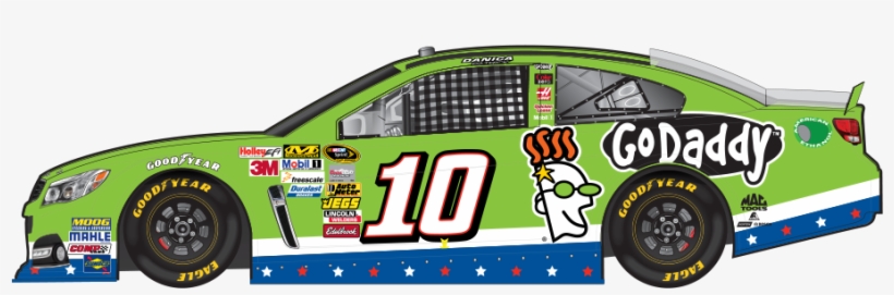 Nascar Png Photos - Danica Patrick 2014 Godaddy Test Car 1 24 Nascar Diecast, transparent png download