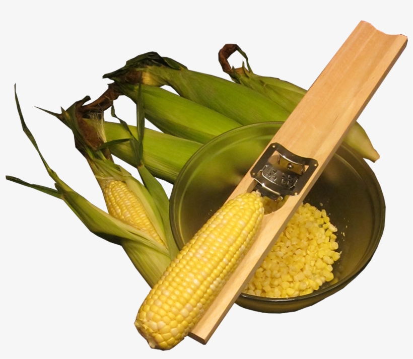 Wooden Corn Cutter And Creamer, transparent png download