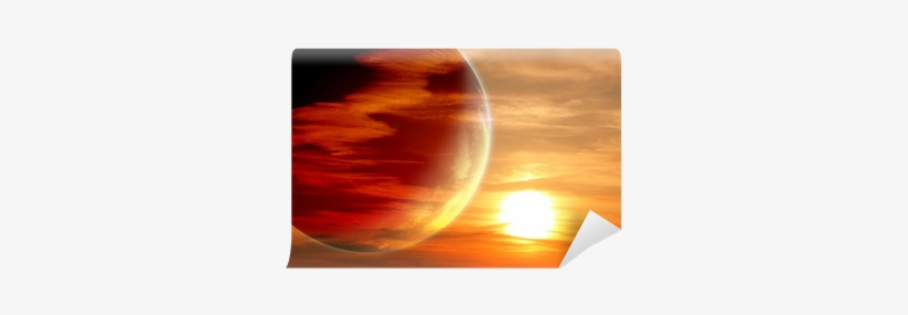 Poster: Frenta's Fantastic Sunset In Alien Planet,, transparent png download