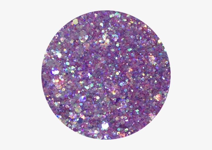 Grape Smoothie Glitter - Transparent Purple Glitter Circle, transparent png download