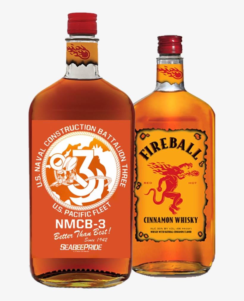 Nmcb-3 Fireball - Fireball Cinnamon Whiskey 1.75 L, transparent png download
