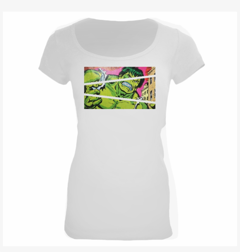 Comic Strip Hulk - Shirt, transparent png download