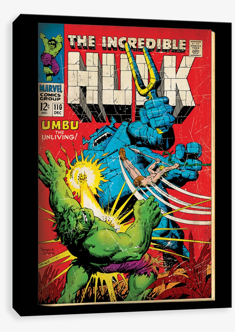 Hulk With Umbu - Incredible Hulk 110, transparent png download
