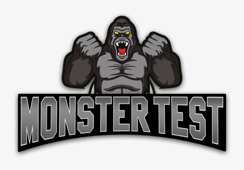 Angry Supplements Monster Test Pm Testosterone Booster - Decal Stickers Powerful Angry Gorilla Motorbike Boat, transparent png download