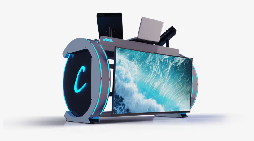 Jpg Freeuse C Booth Professional Booths Stands Clearconsole - Storm Waves King Duvet, transparent png download