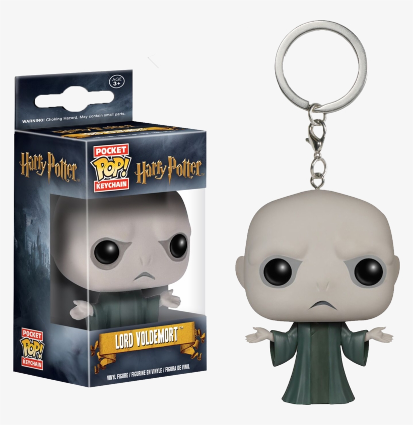 Voldemort Pocket Pop Vinyl Keychain - Funko Pocket Pop Keychain: Harry Potter-voldemort Action, transparent png download