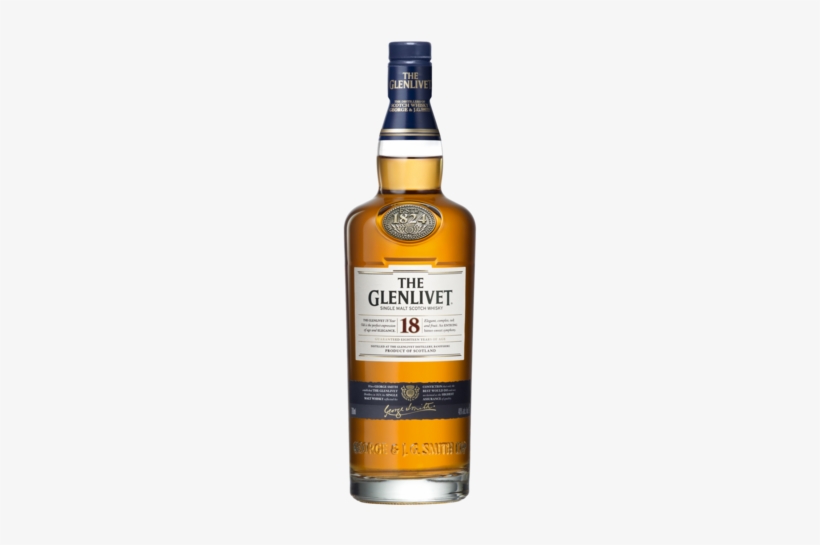 Glenlivet Malt 18yo 700ml - Glenlivet 18 Png, transparent png download