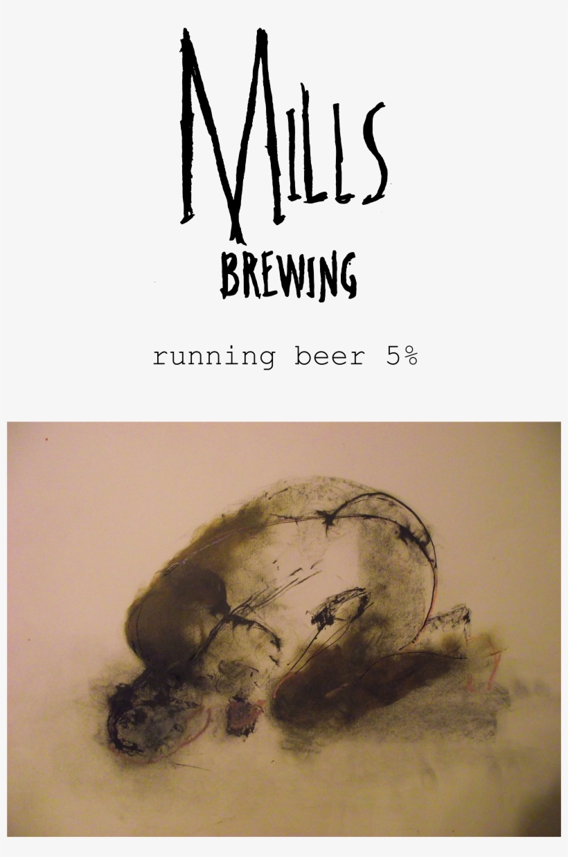 Running Beer Front Png, transparent png download