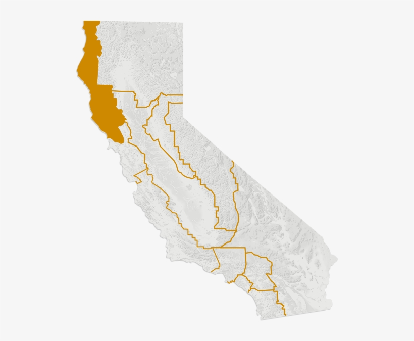Redwood National & State Parks Vca Maps Northcoast - Redwood National Park Area, transparent png download
