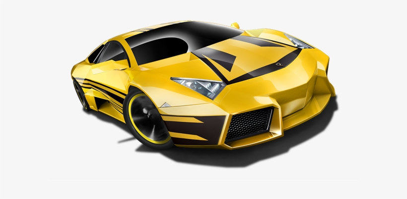 Lamborghini Reventon Yellow W- Black Stripes - Mattel Hot Wheels Short Card Hw All Stars Lamborghini, transparent png download