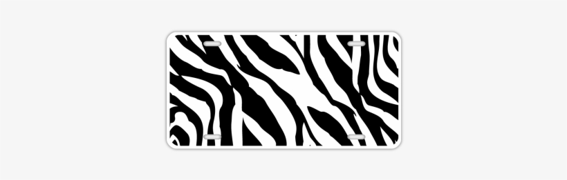 Zebra License Plate - Vehicle Registration Plate, transparent png download